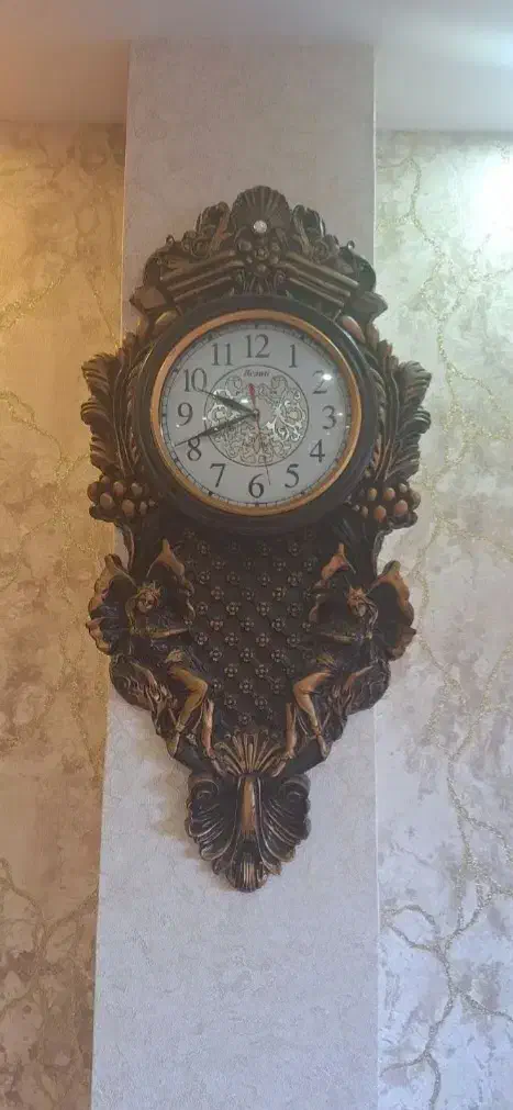 ساعت دیواری|ساعت دیواری و تزئینی|رشت, یخسازی|دیوار