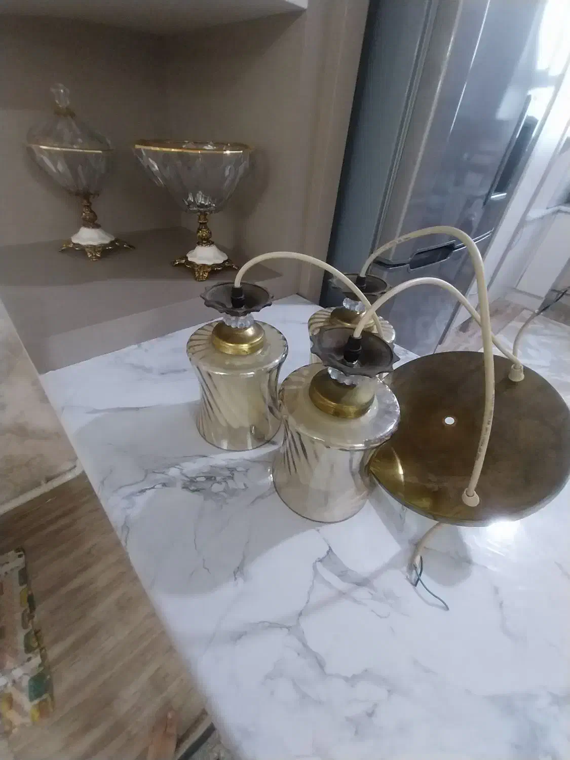 لوستر آشپزخانه|لوستر و چراغ آویز|تبریز, |دیوار