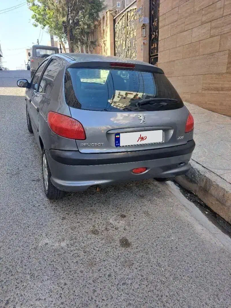 ۲۰۶مدل ۸۶ تک برگ سند بدون آفتاب سوختگی|خودرو سواری و وانت|رودهن, |دیوار