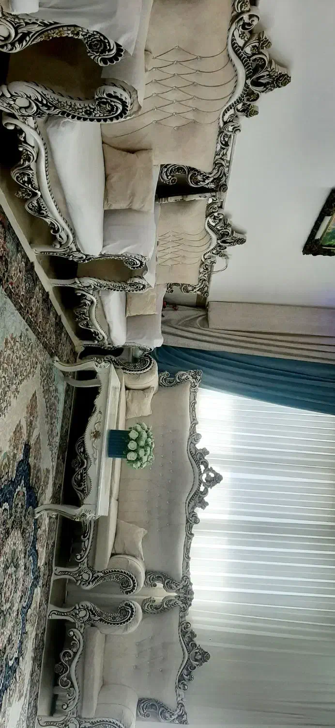 مبل سلطنتی|مبلمان خانگی و میز عسلی|رزن, |دیوار