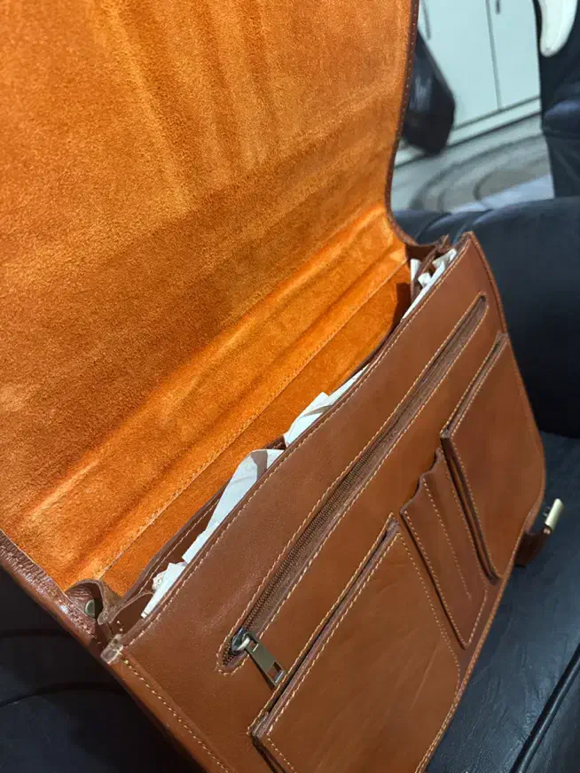 کیف چرم طبیعی فاخر مدل LB422 نو|کیف، کفش، کمربند|گرگان, |دیوار