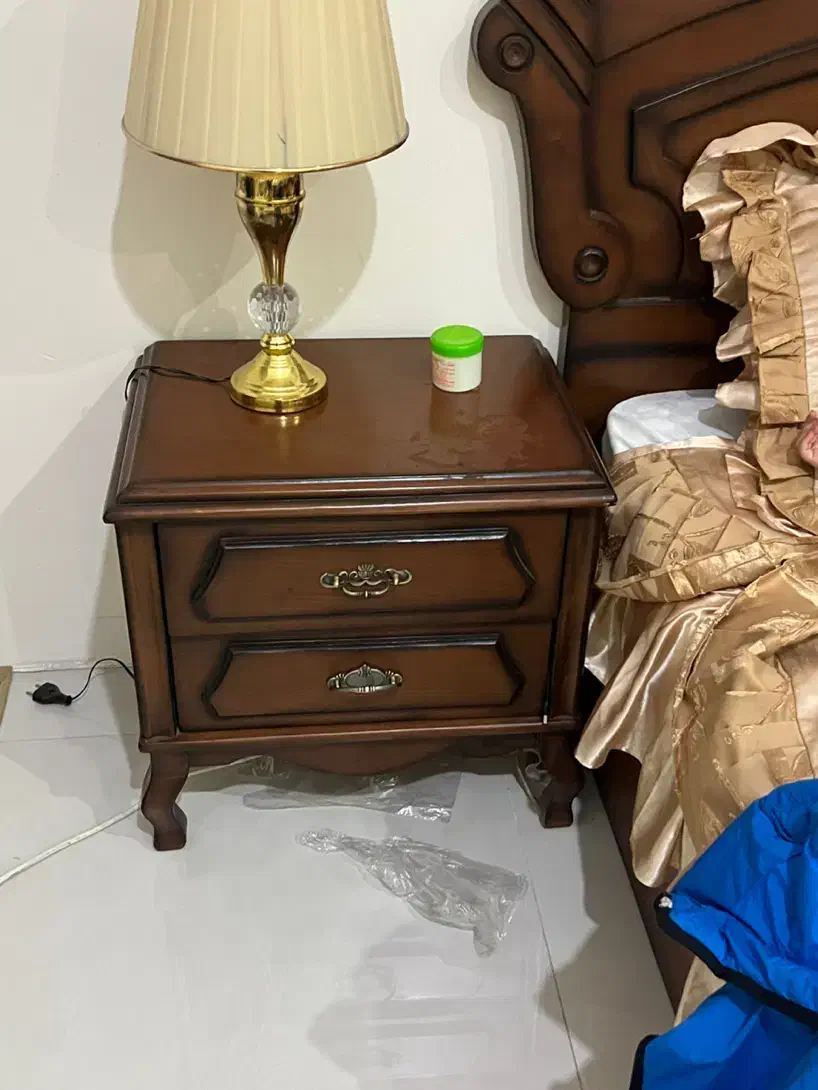 ست تخت خواب نئو کلاسیک|تخت و سرویس خواب|مشکیندشت, |دیوار