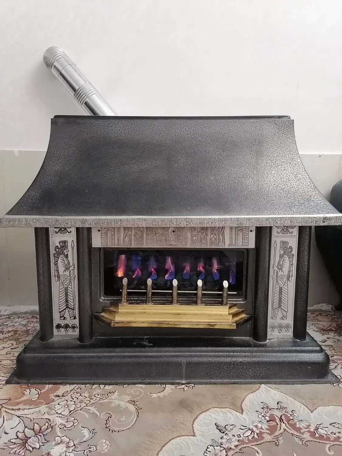 بخاری شومینه ای تمیز|بخاری، هیتر، شومینه|سبزوار, فرهنگیان|دیوار