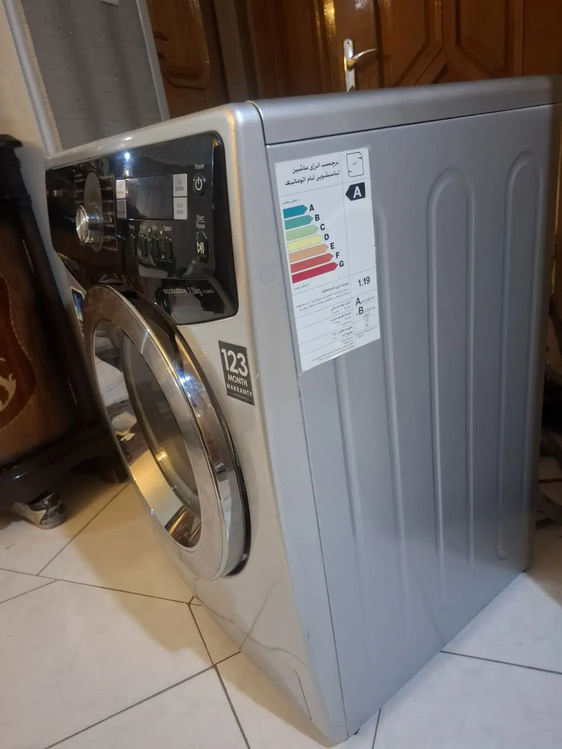 ماشین لباسشوی شویsamsungمدلj1250NSH|ماشین لباسشویی و خشککن لباس|اصفهان, آبشار|دیوار