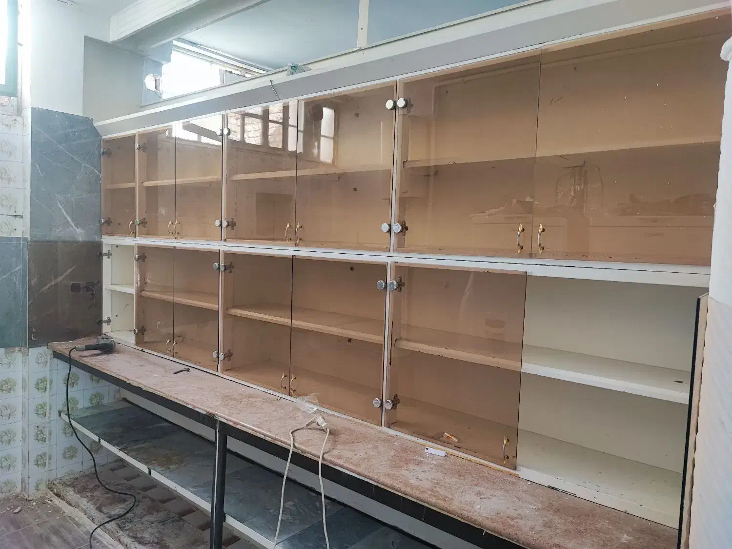 کابینت آشپزخانه شیشه|مصالح و تجهیزات ساختمان|خلیل آباد, |دیوار