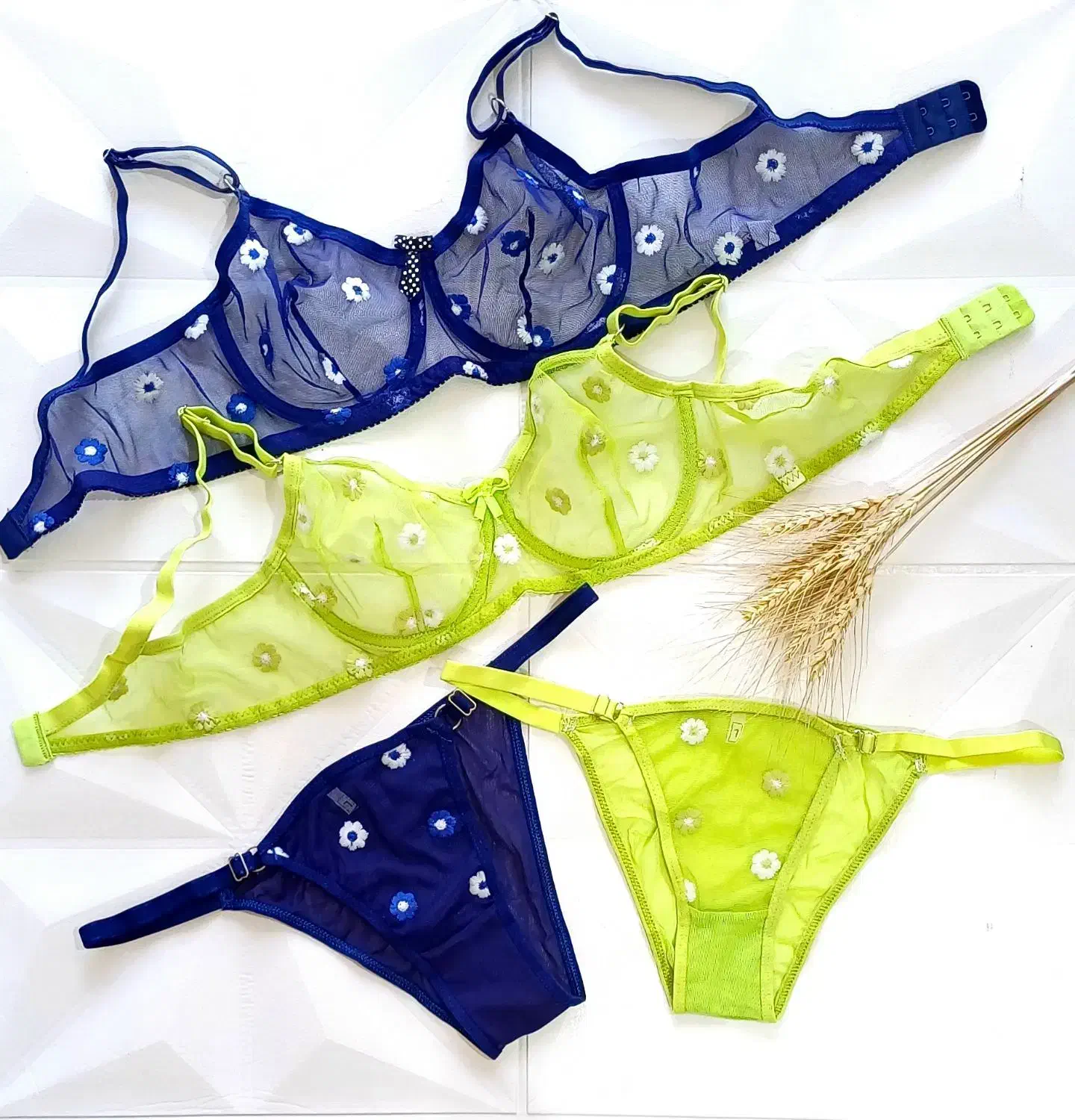 ست شورت سوتین لباس زیر توری گل دوزی|لباس|اصفهان, شهرک کاوه|دیوار