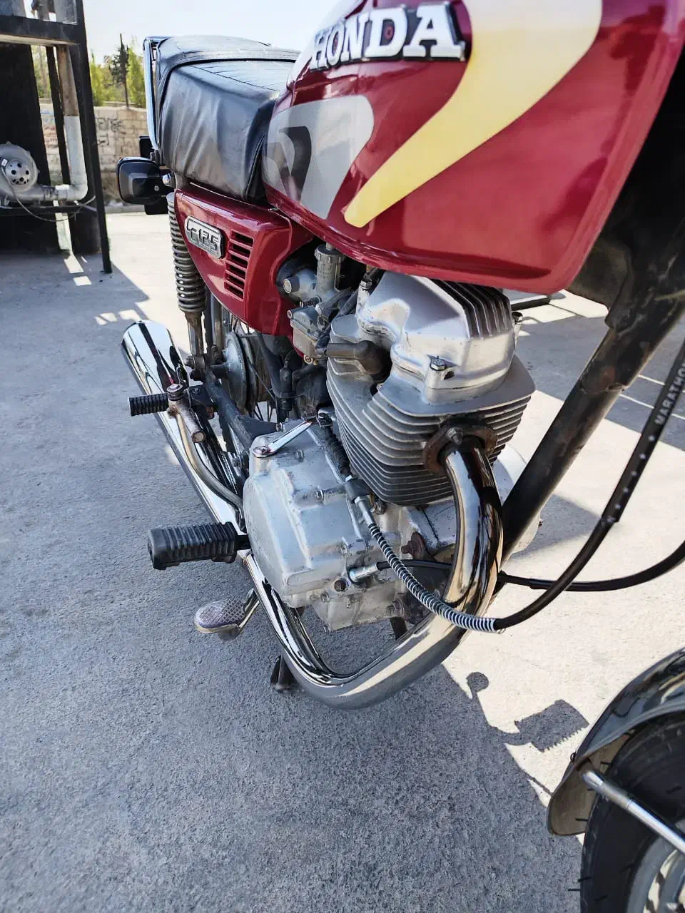 موتور ۱۲۵ مزایده مدل ۸۹|موتورسیکلت|ارومیه, |دیوار