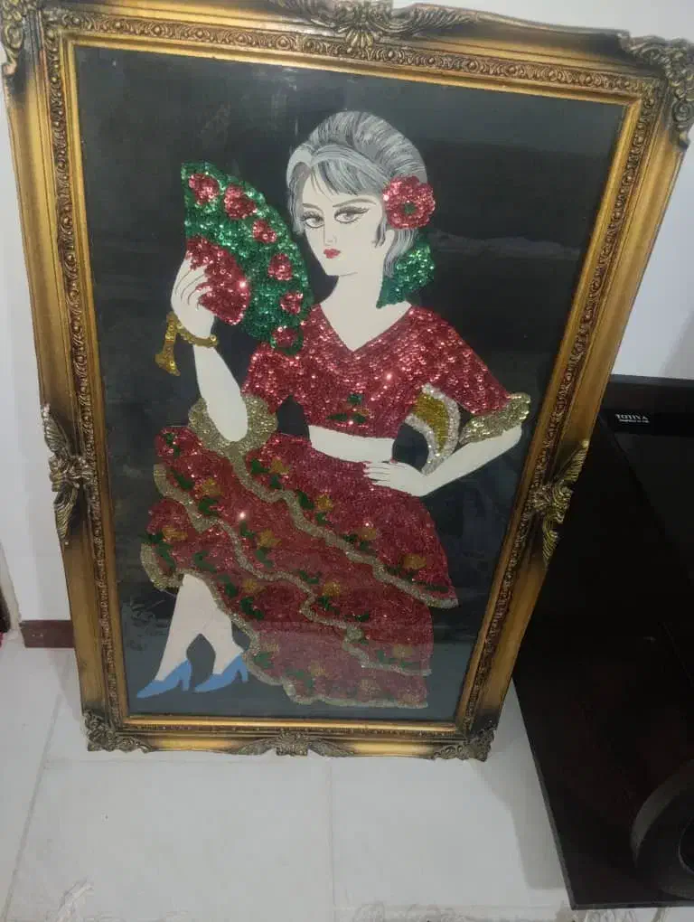 تابلو نقاشی دست دوز|تابلو، نقاشی، عکس|سهند, |دیوار