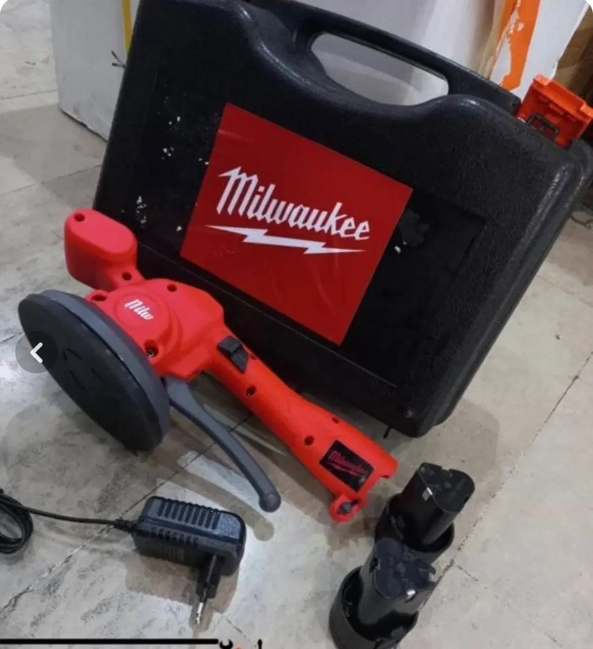 ویبره شارژی میلواکی|مصالح و تجهیزات ساختمان|رشت, کوی یخ|دیوار