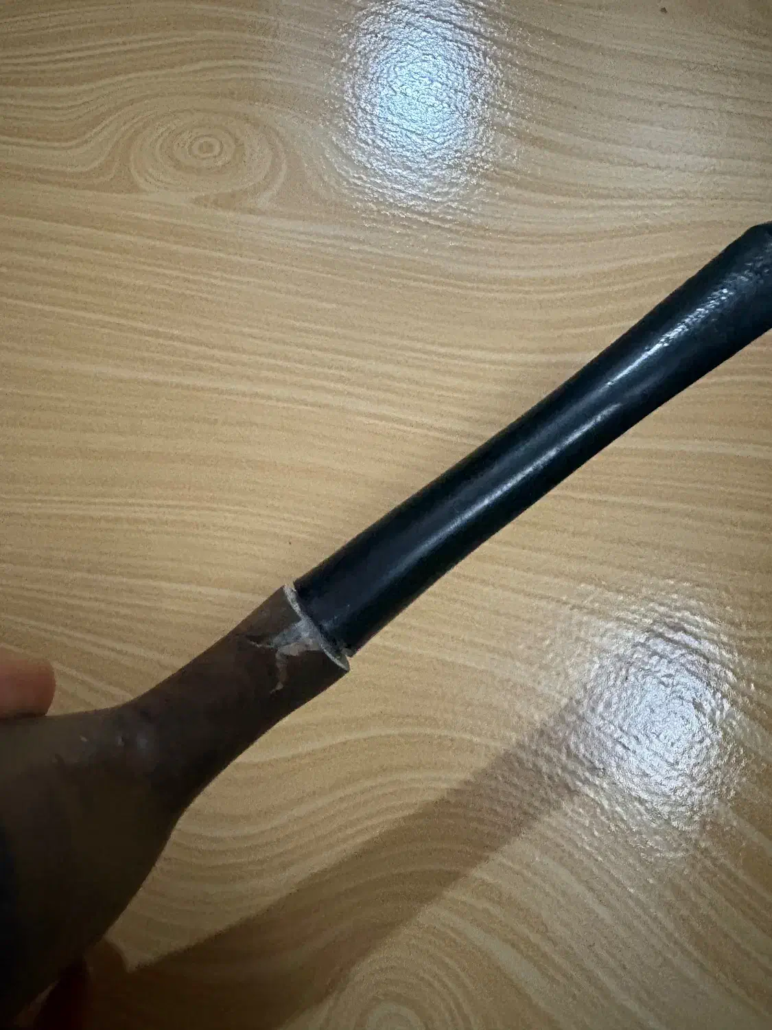 پیپ یا چپق  قدیمی ۹۰ساله|کلکسیون اشیاء عتیقه|رشت, گلباغ نماز|دیوار