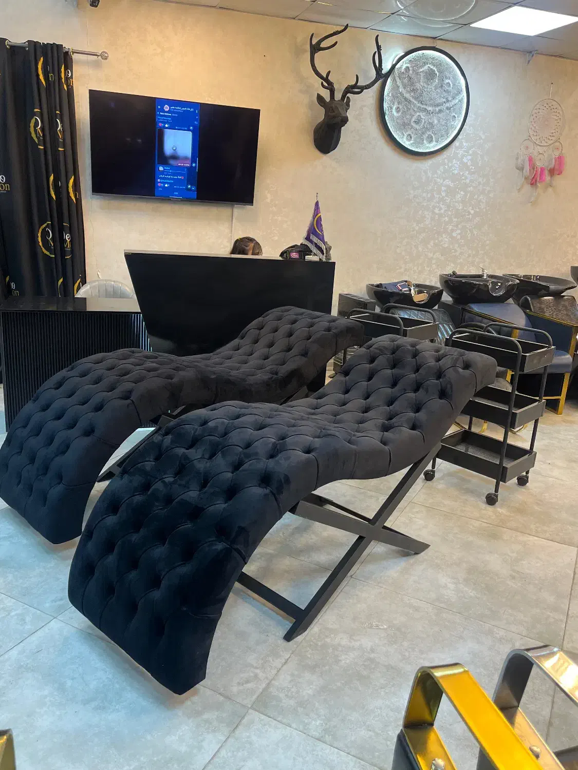 تخت مژه تخت فیشال تخت موج|آرایشگاه و سالن‌های زیبایی|چهاردانگه (تهران), |دیوار