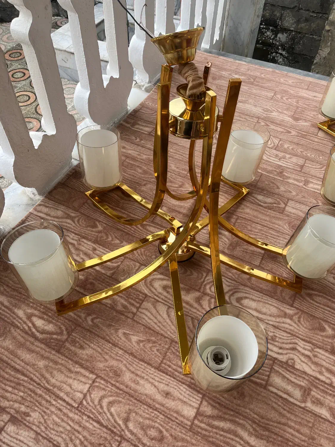 لوستر درحد نو‌|لوستر و چراغ آویز|رضوانشهر, |دیوار