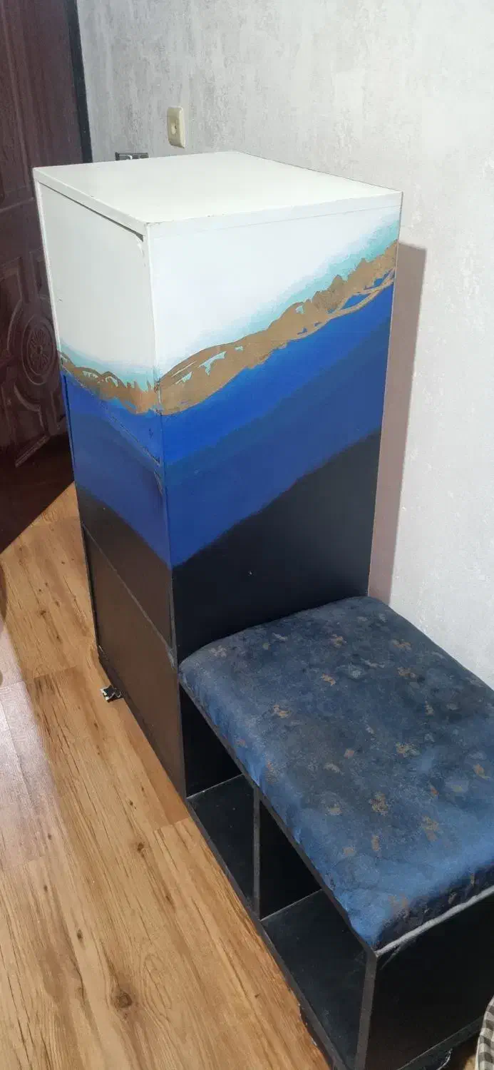 جاکفشی پینترستی ام دی اف|جاکفشی، کمد، دراور|مشهد, هفت تیر (آب و برق)|دیوار