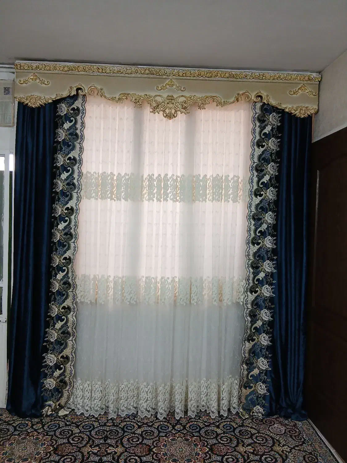 پرده|پرده، رانر، رومیزی|کرج, حصارک بالا|دیوار