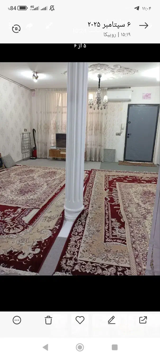 طبرسی شمالی یک بابانظر ۱۲ اوایل میثم شمالی طبقه ۲|فروش آپارتمان|مشهد, طبرسی شمالی|دیوار