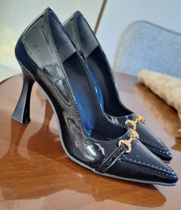 کفش مجلسی سایز ۴۰ مشکی|کیف، کفش، کمربند|خمین, |دیوار