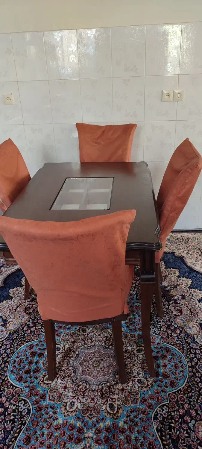 غذاخوری 4نفره|میز و صندلی غذاخوری|اراک, |دیوار