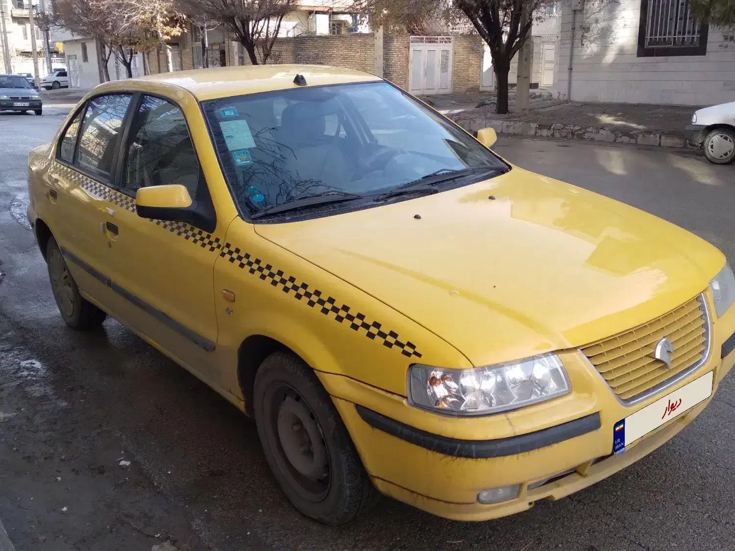 تاکسی سمند گردشی مدل ۱۴۰۱|خودرو سواری و وانت|کرمانشاه, |دیوار