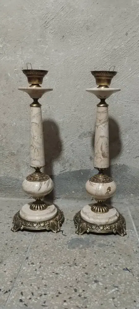 شمعدان سنگی کریستال قیمت کارخانه|لوستر و چراغ آویز|تهران, ایران|دیوار