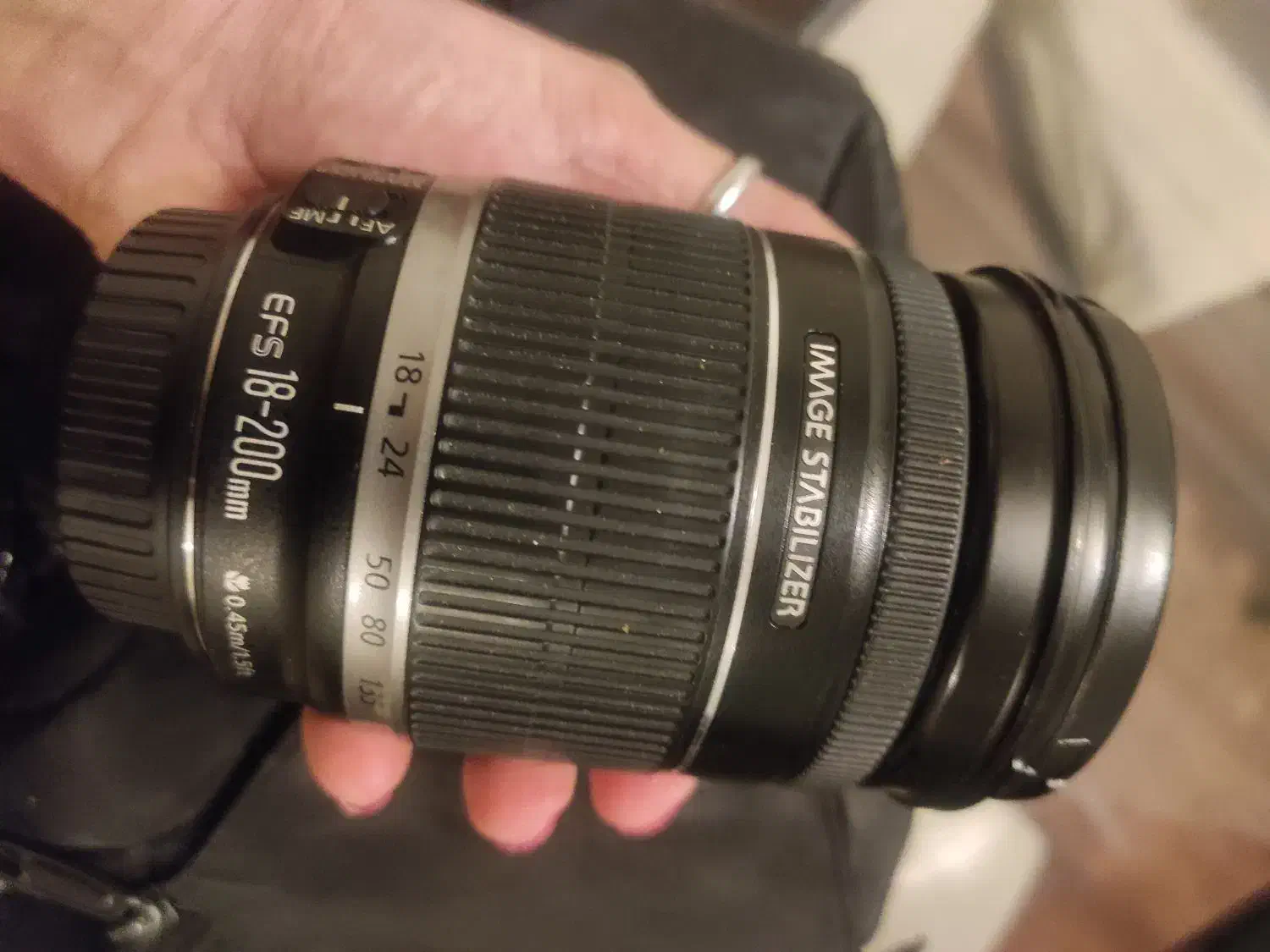 لنز کنن 18-200 Canon در حد نو|دوربین عکاسی و فیلمبرداری|تهران, سعادتآباد|دیوار