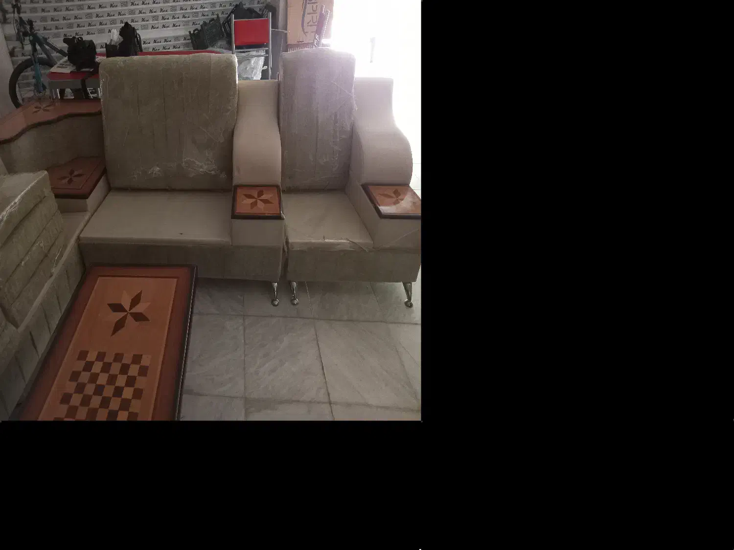 مبلمان هفت نفره در حد نو|مبلمان خانگی و میز عسلی|کامیاران, |دیوار