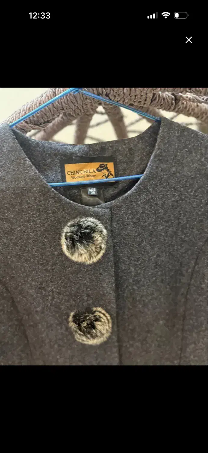 پالتو فوتر نونو سایز ۳۸ به ۳۶ هم میخوره|لباس|ری, دیلمان|دیوار