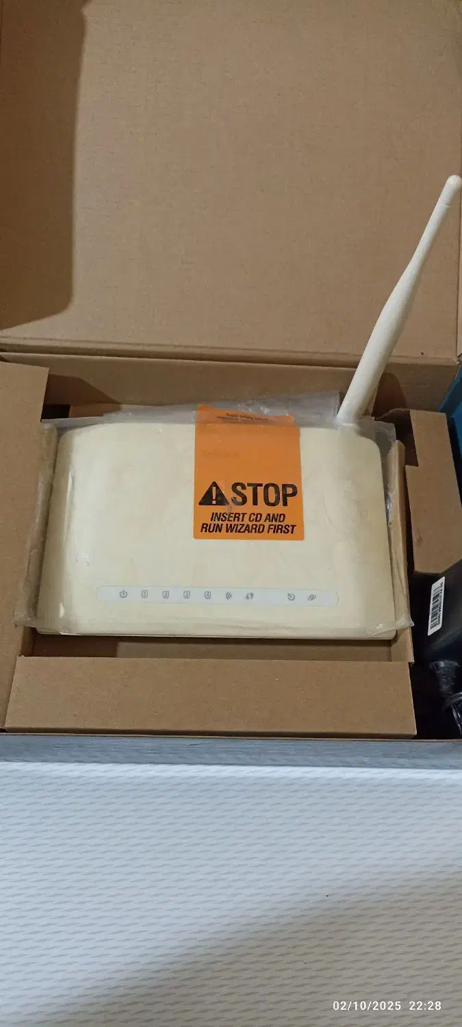 فروش دستگاه وای فای خانگی چهار پورت|مودم و تجهیزات شبکه|مراغه, |دیوار