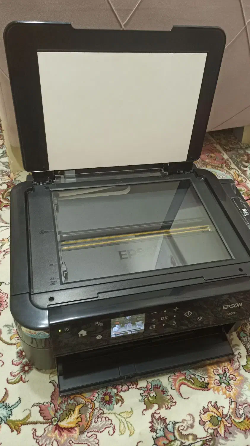 پرینتر سه کاره حرفه ای رنگی اپسون EPSON L850|پرینتر، اسکنر، کپی، فکس|اهواز, گلستان|دیوار