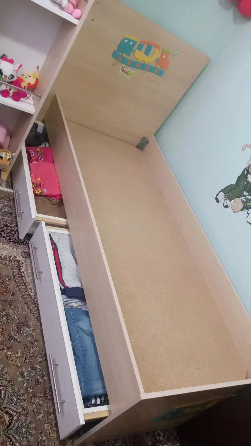 تخت نوجوان تک نفره|تخت و سرویس خواب|قدس, شهرقدس|دیوار