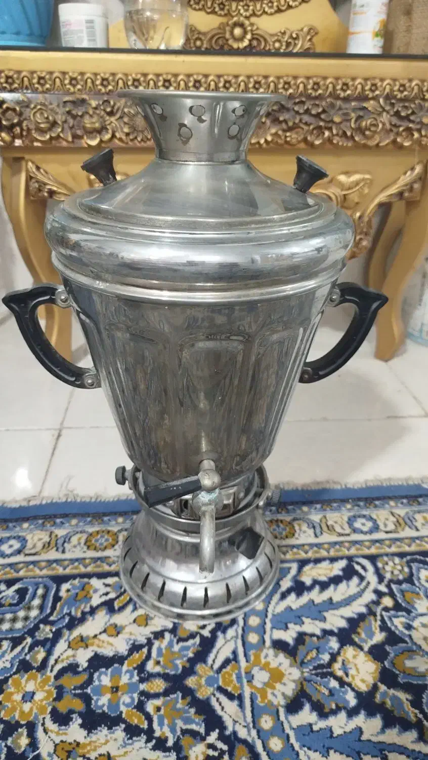 سماور برنجی عتیقه|سماور، چایساز، قهوهساز|مشهد, شهرک شهید باهنر|دیوار