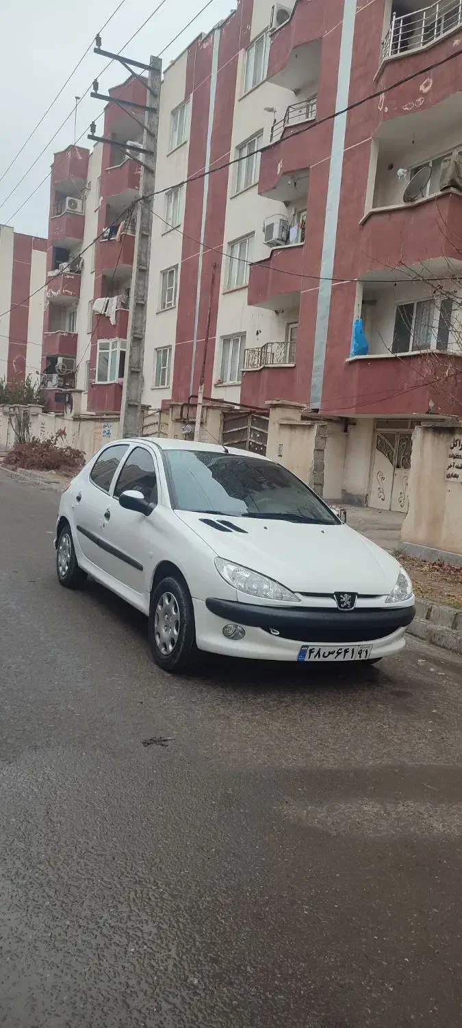 206مدل 88تیپ 3 دورنگ بدون ضربه|خودرو سواری و وانت|پارس‌آباد, |دیوار