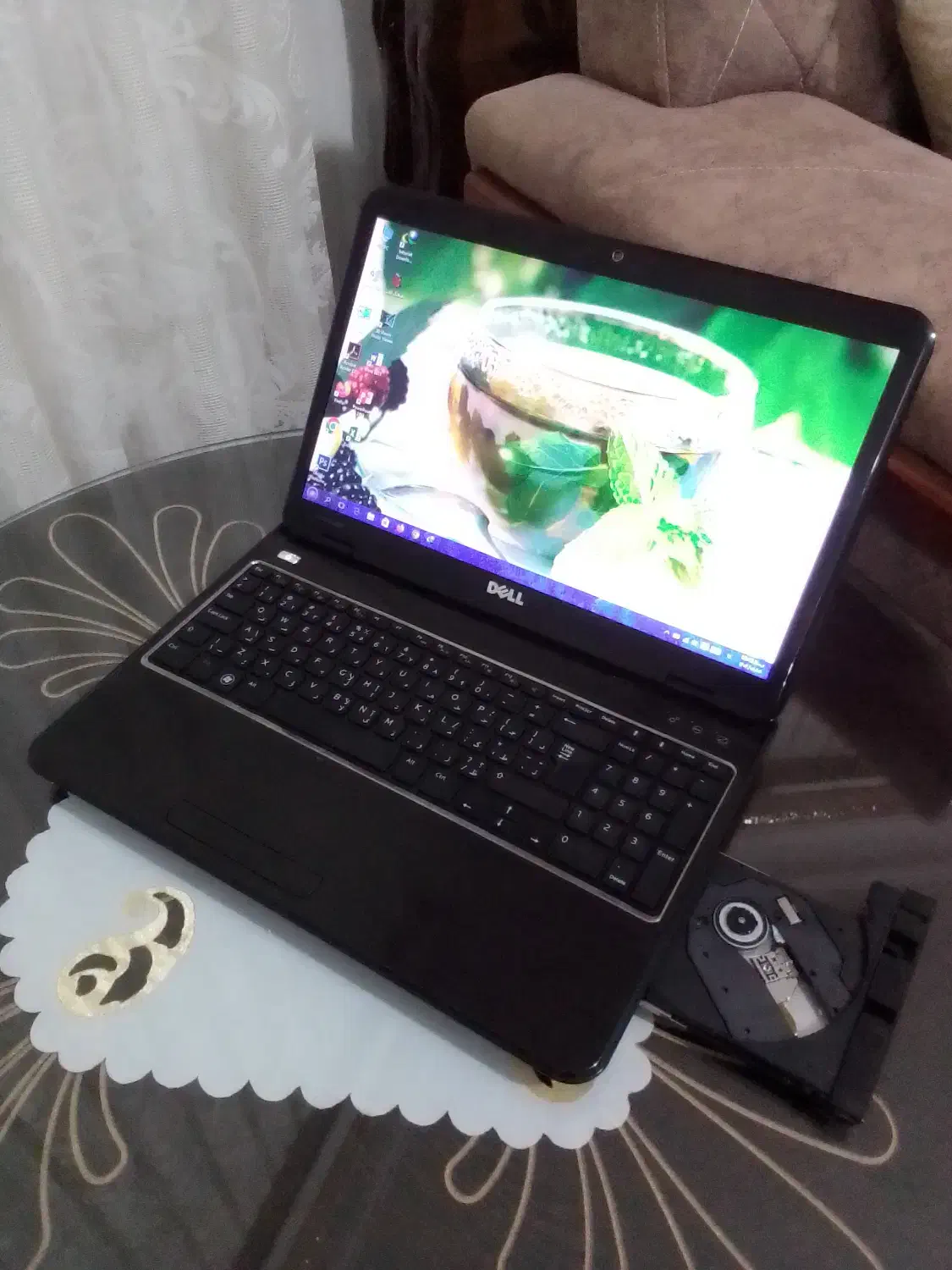 دل i5 با ویندوز 10 باتری نو و گرافیگ اینویدیا|رایانه همراه|لاهیجان, لیالستان|دیوار