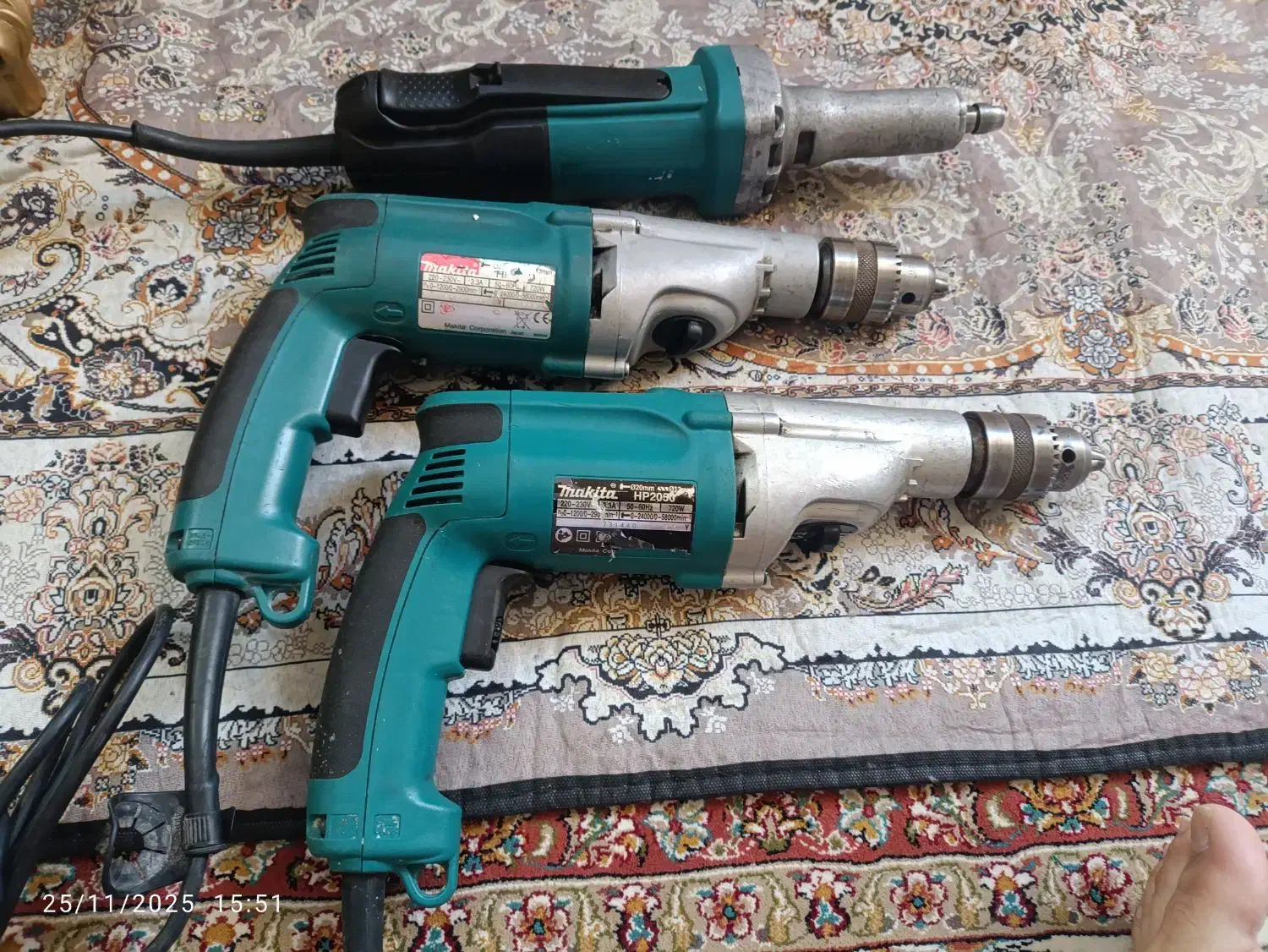 سنگ انگشتی و دریل و مینی سنگ ماکیتا|ابزارآلات|تهران, خزانه|دیوار