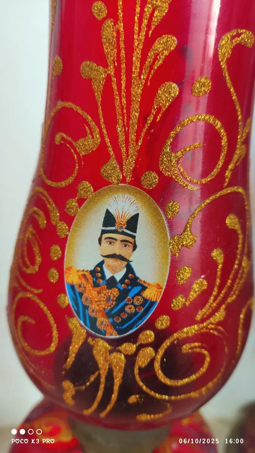 شمعدان های لاله عباسی دوعددقرمز رنگ|لوستر و چراغ آویز|پرند, فاز ۴|دیوار