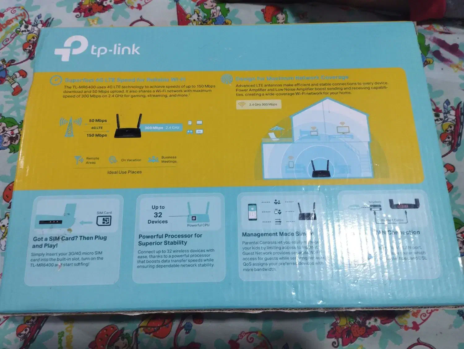 مودم 4g tp-link Mr 6400|مودم و تجهیزات شبکه|مشهد, شهرک مهرگان|دیوار
