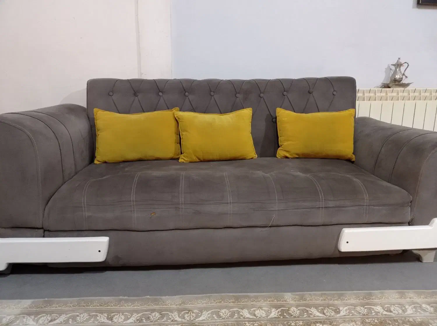 مبل هفت نفره راحتی|مبلمان خانگی و میز عسلی|اقبالیه, |دیوار