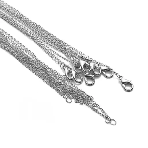 زنجیر نقرهای رنگ ثابت|بدلیجات|دوگنبدان, |دیوار