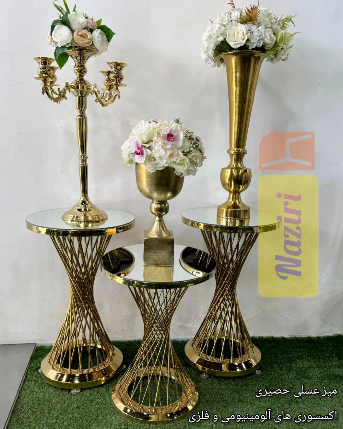 میز حصیری لوله ای کمانی صندلی تاج بلند|کافی‌شاپ و رستوران|ارومیه, |دیوار