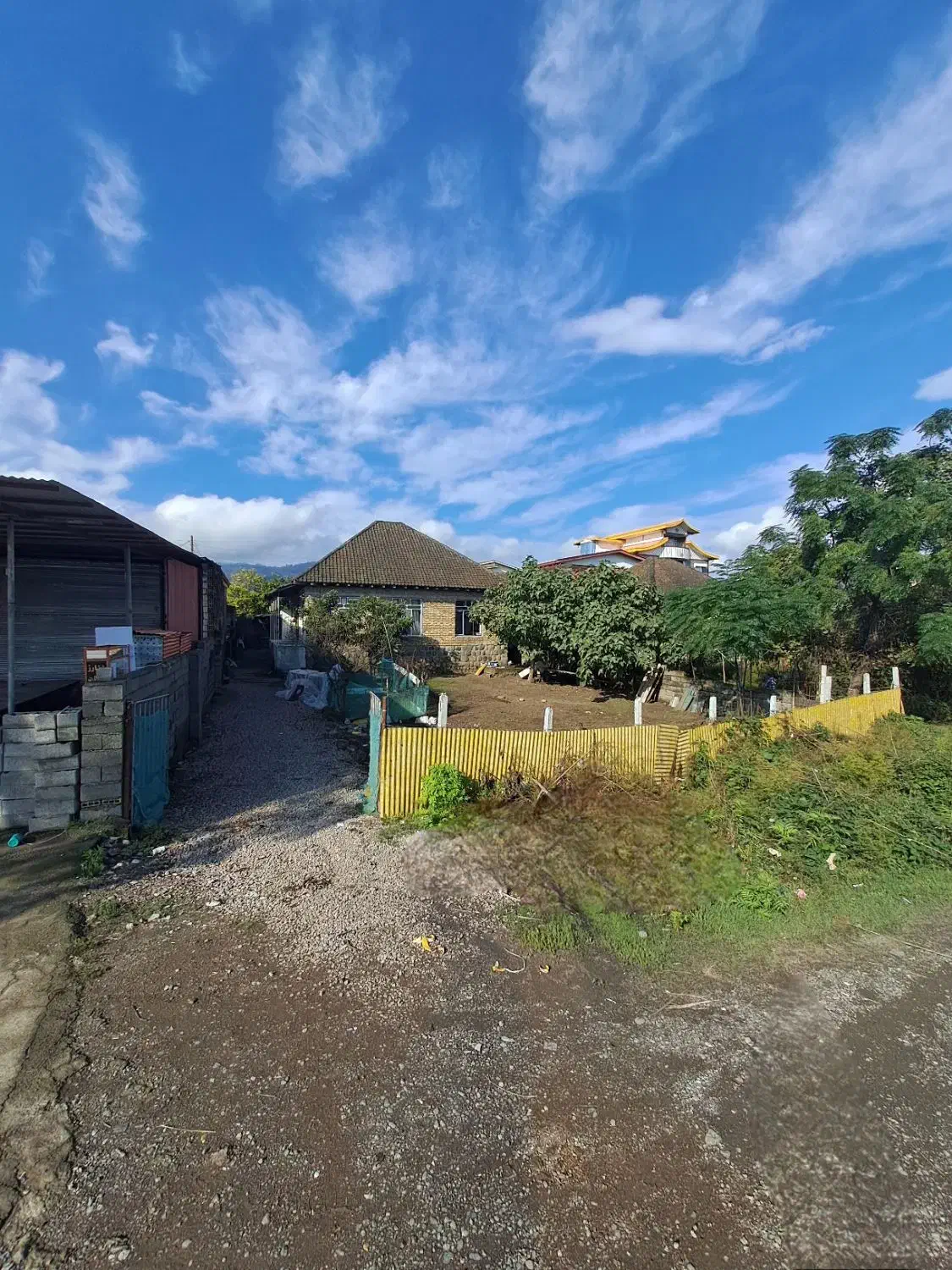 زمین و ملک کلنگی ۵۲۷ متری لب جاده ویزنه|فروش زمین و ملک کلنگی|چوبر, |دیوار