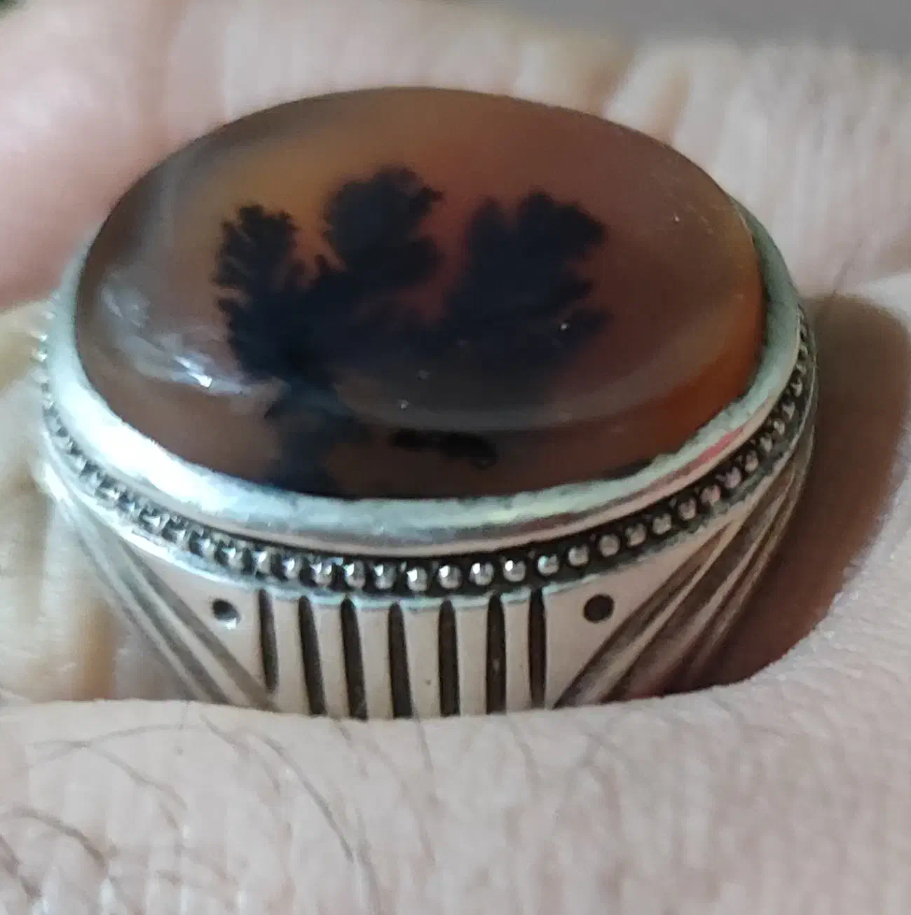 انگشتر عقیق یمانی فوق استثنایی|جواهرات|اسلام‌شهر, ایرین|دیوار