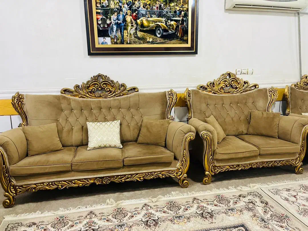 مبلمان ۷نفره|مبلمان خانگی و میز عسلی|لالی, |دیوار