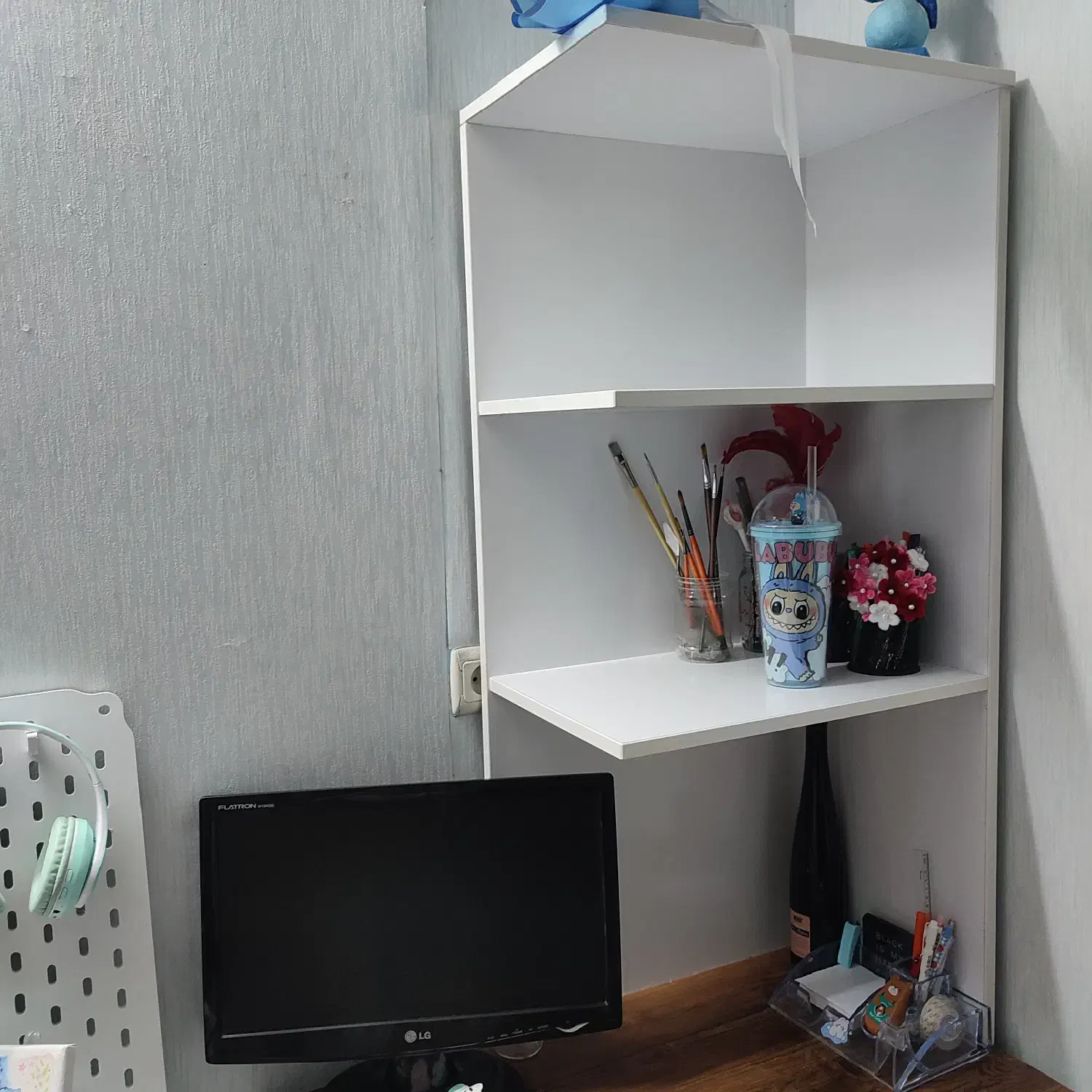 کتابخانه - میز - قفسه کتاب ـ میز تحریر|میز تحریر و کامپیوتر|بابل, |دیوار