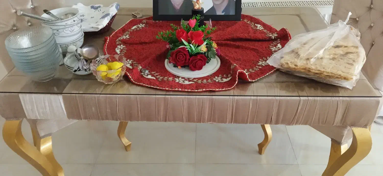 میز ناهارخوری ۶نفره|میز و صندلی غذاخوری|مشهد, الهیه|دیوار