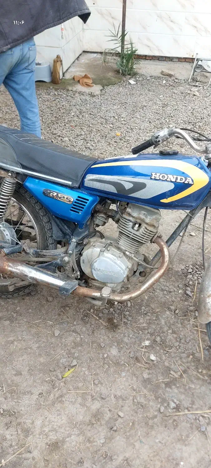 موتور سند دار پلاک ملی|موتورسیکلت|خان ببین, |دیوار