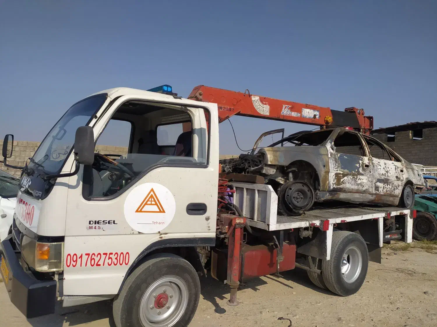 جرثقیل یدک کش خودروبر درویشی|خدمات حمل و نقل|دهدشت, |دیوار