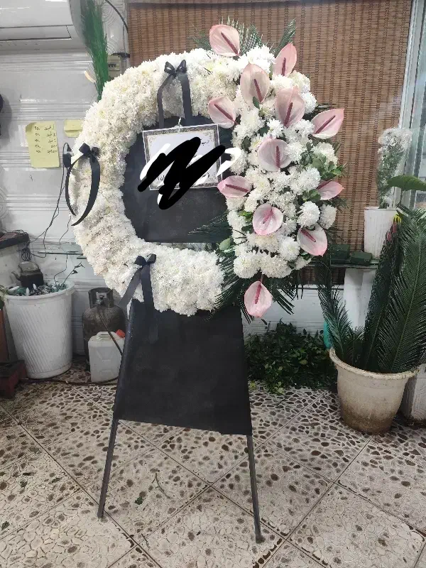 تاج گل ترحیم قیمت مناسب|گل و گیاه طبیعی|تهران, وصفنارد|دیوار