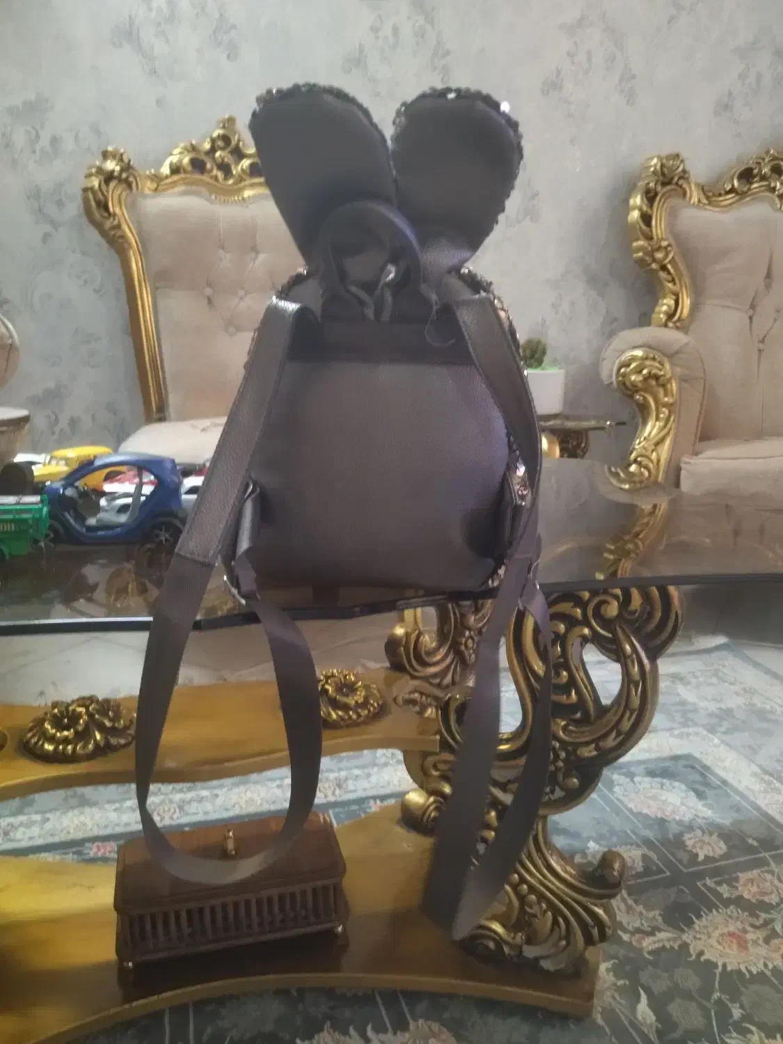 کیف پولکی ...کوله پشتی اسب شاخ دار|کیف، کفش، کمربند|چهاردانگه (تهران), |دیوار