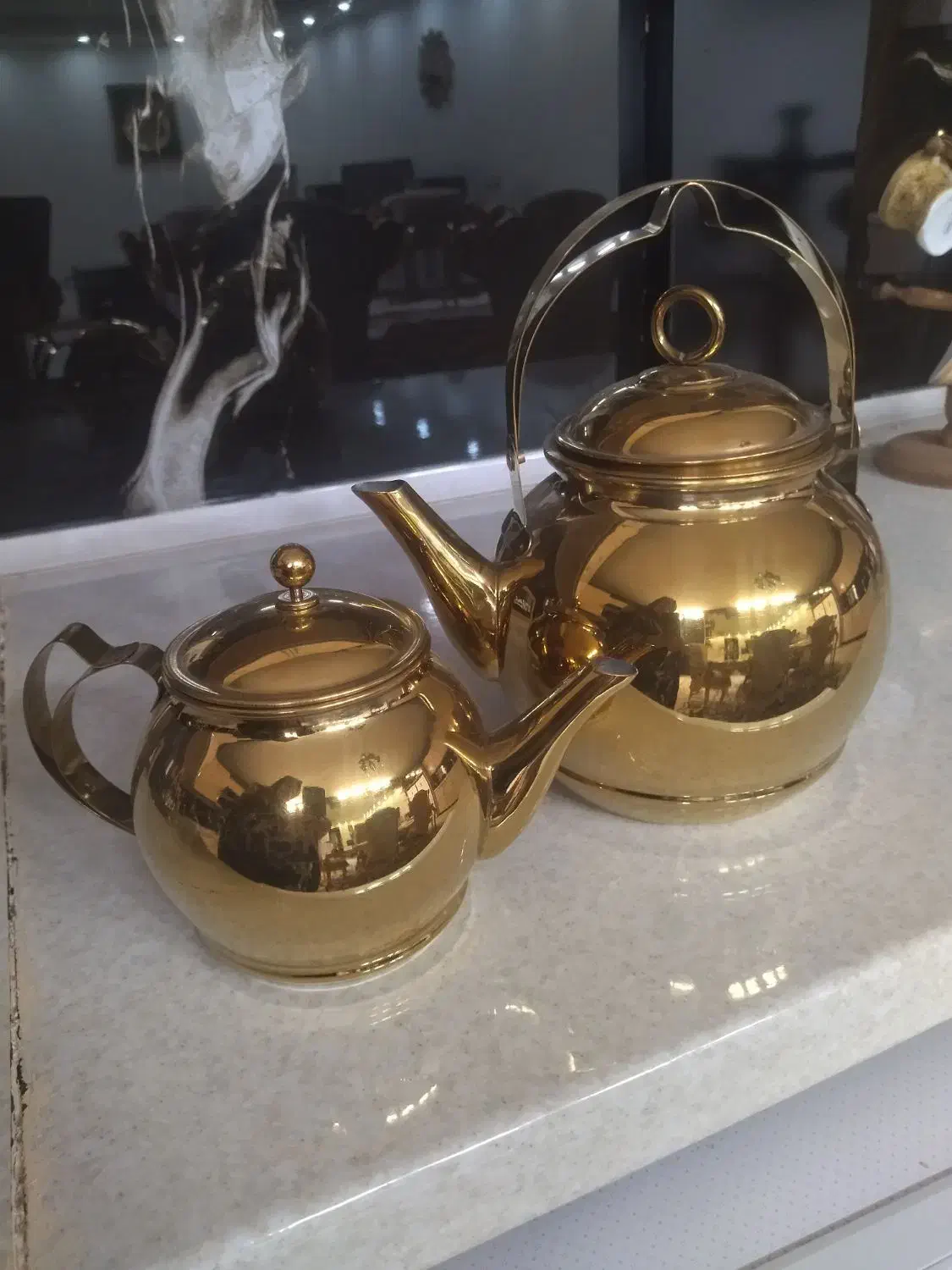 کتری قوری|قوری، کتری، قهوهساز دستی|تربتحیدریه, بهزیستی|دیوار