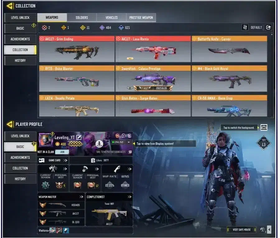 اکانت کالاف|کنسول، بازی ویدئویی و آنلاین|شیراز, ملاصدرا|دیوار