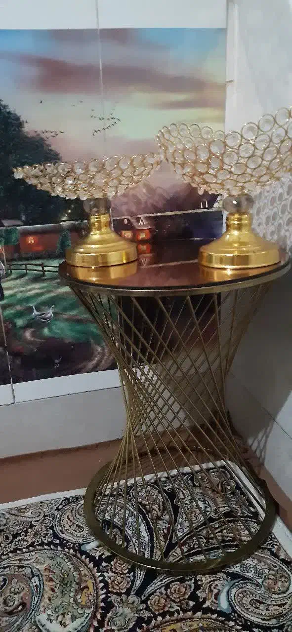 میزعسلی|میز و صندلی غذاخوری|قم, نیروگاه|دیوار